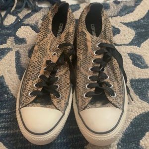 Snakeskin Converse